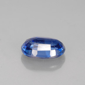 Cianita azul natural de 1,10 ct, corte óvalo, VS-SI