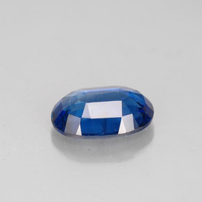 Cianita azul natural de 0,94 ct, corte óvalo, VS-SI