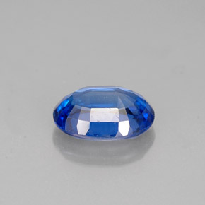 Cianita azul natural de 1,04 ct, corte óvalo, VS-SI