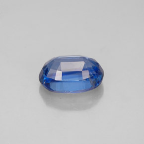 Cianita azul natural de 1,18 ct, corte óvalo, VS-SI