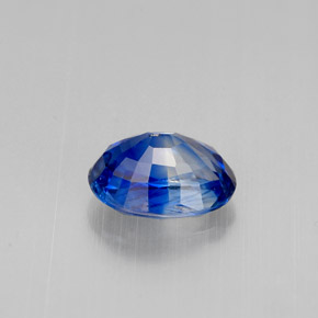 Cianita azul natural de 1,17 ct, corte óvalo, VVS-VS