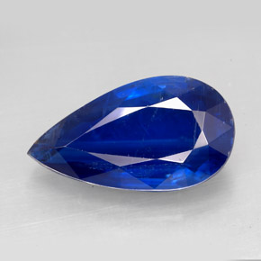 Cianita Azul natural de 10.61 ct, En forma de pera, SI