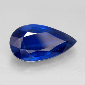 Cianita Azul natural de 10.61 ct, En forma de pera, SI