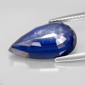 Cianita Azul natural de 10.61 ct, En forma de pera, SI