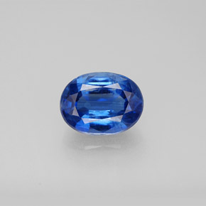 Cianita azul natural de 2,34 ct, corte óvalo, VS-SI