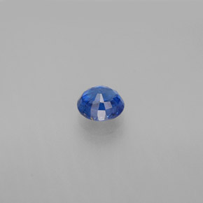 Cianita Azul natural de 0.71 ct, Corte Redondo, VS