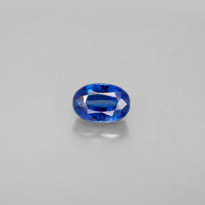 Cianita Azul natural de 0.79 ct, Corte Óvalo, VS