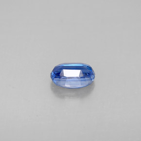 Cianita azul natural de 0,68 ct, corte óvalo, VS