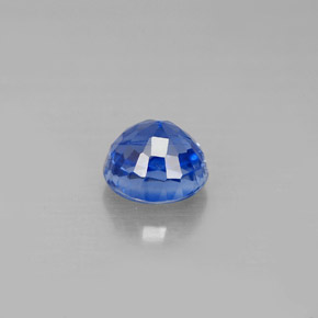 Cianita azul natural de 1,44 ct, corte redondo, VS-SI