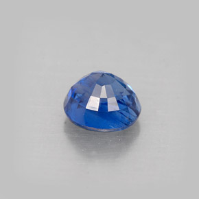 Cianita Azul natural de 1.26 ct, Corte Redondo, VS-SI
