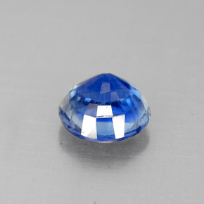 Cianita Azul natural de 1.22 ct, Corte Redondo, VS-SI