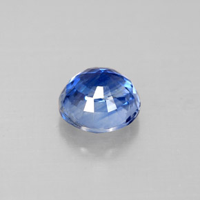 Cianita azul natural de 1,21 ct, corte redondo, VS-SI