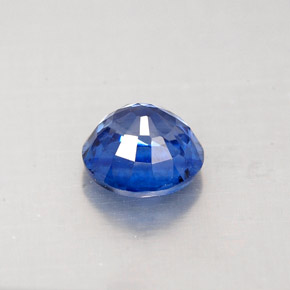 Cianita Azul natural de 1.09 ct, Corte Redondo, VS