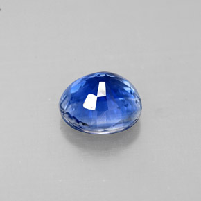 Cianita Azul natural de 1.04 ct, Corte Redondo, VS-SI