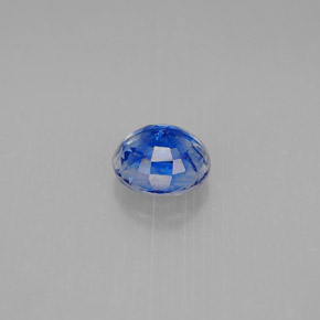 Cianita azul natural de 1,14 ct, corte redondo, SI