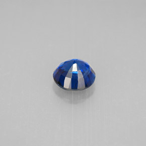 Cianita azul natural de 1,04 ct, corte redondo, VS-SI