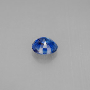 Cianita azul natural de 0,92 ct, corte redondo, VS-SI