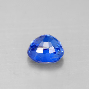 Cianita Azul natural de 0.78 ct, Corte Redondo, VS-SI