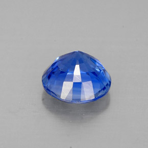Cianita Azul natural de 0.97 ct, Corte Redondo, VS
