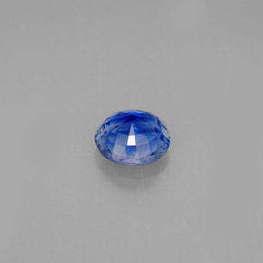 Cianita Azul natural de 0.95 ct, Corte Redondo, VS