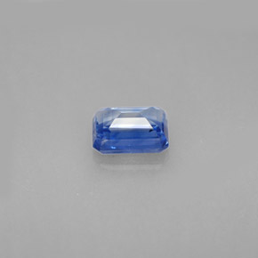 Cianita Azul natural de 1.28 ct, corte esmeralda, VS-SI