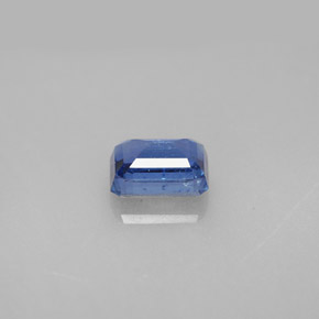 Cianita azul natural de 1,47 ct, corte esmeralda, VS-SI