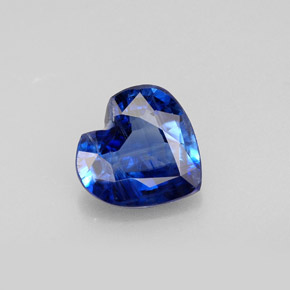 Cianita Azul natural de 1.70 ct, Forma de corazón, VS-SI