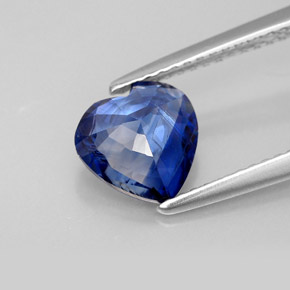 Cianita Azul natural de 1.70 ct, Forma de corazón, VS-SI