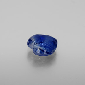 Cianita azul natural de 1,84 ct, forma de corazón, SI