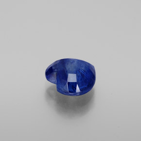 Cianita azul natural de 1,95 ct, forma de corazón, SI