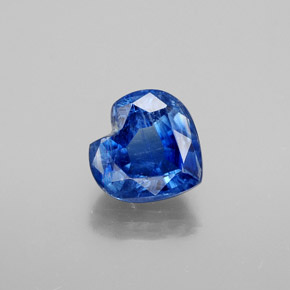 Cianita Azul natural de 2.18 ct, Forma de corazón, SI-I1