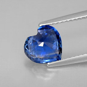Cianita Azul natural de 1.90 ct, Forma de corazón, VS-SI