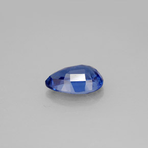 Cianita azul natural de 1,69 ct, en forma de pera, VS-SI