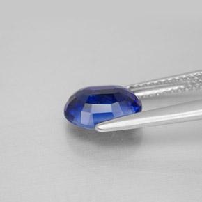 Cianita azul natural de 2,33 ct, corte óvalo, VS