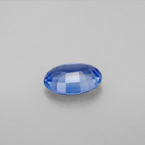 Cianita azul natural de 2,17 ct, corte óvalo, VS