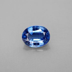 Cianita azul natural de 2,26 ct, corte óvalo, VS-SI