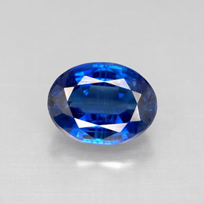 Cianita azul natural de 2,44 ct, corte óvalo, VS-SI