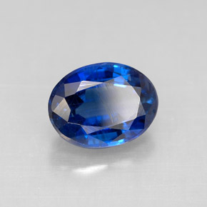 Cianita azul natural de 2,44 ct, corte óvalo, VS-SI