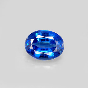 Cianita azul natural de 2,26 ct, corte óvalo, VS-SI