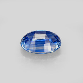 Cianita azul natural de 2,26 ct, corte óvalo, VS-SI