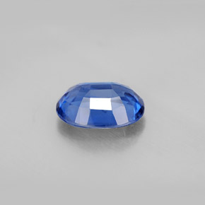 Cianita azul natural de 2,17 ct, corte óvalo, VS