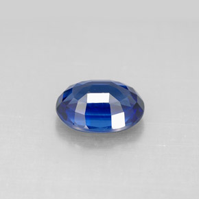 Cianita azul natural de 2,31 ct, corte óvalo, VS