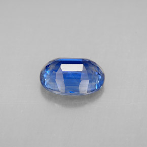 Cianita azul natural de 2,25 ct, corte óvalo, VS