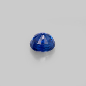 Cianita azul natural de 0,93 ct, corte redondo, VS-SI