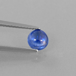 Cianita azul natural de 0,91 ct, transparente, transparente / translúcido