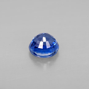 Cianita Azul natural de 1.17 ct, Corte Redondo, VS-SI