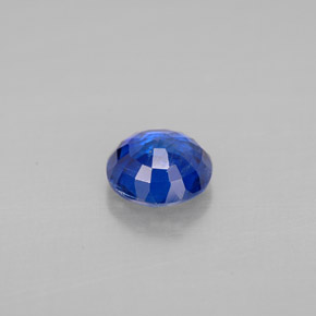 Cianita Azul natural de 0.96 ct, Corte Redondo, VS-SI