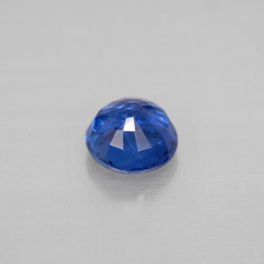 Cianita Azul natural de 1.41 ct, Corte Redondo, VS-SI