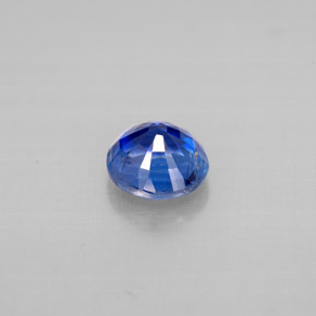 Cianita azul natural de 1,05 ct, corte redondo, VS-SI