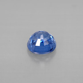Cianita Azul natural de 1.24 ct, Corte Redondo, VS-SI